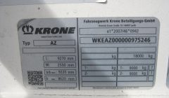 Krone AZP18, spec